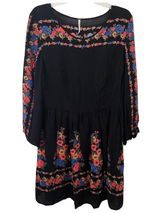 Free People Dresses & Skirts - Free People Dress Floral Boho Hippie Womens 12